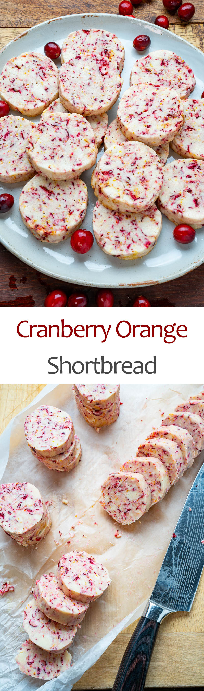 Cranberry Orange Shortbread Cookies Cranberry Orange Shortbread Cookies