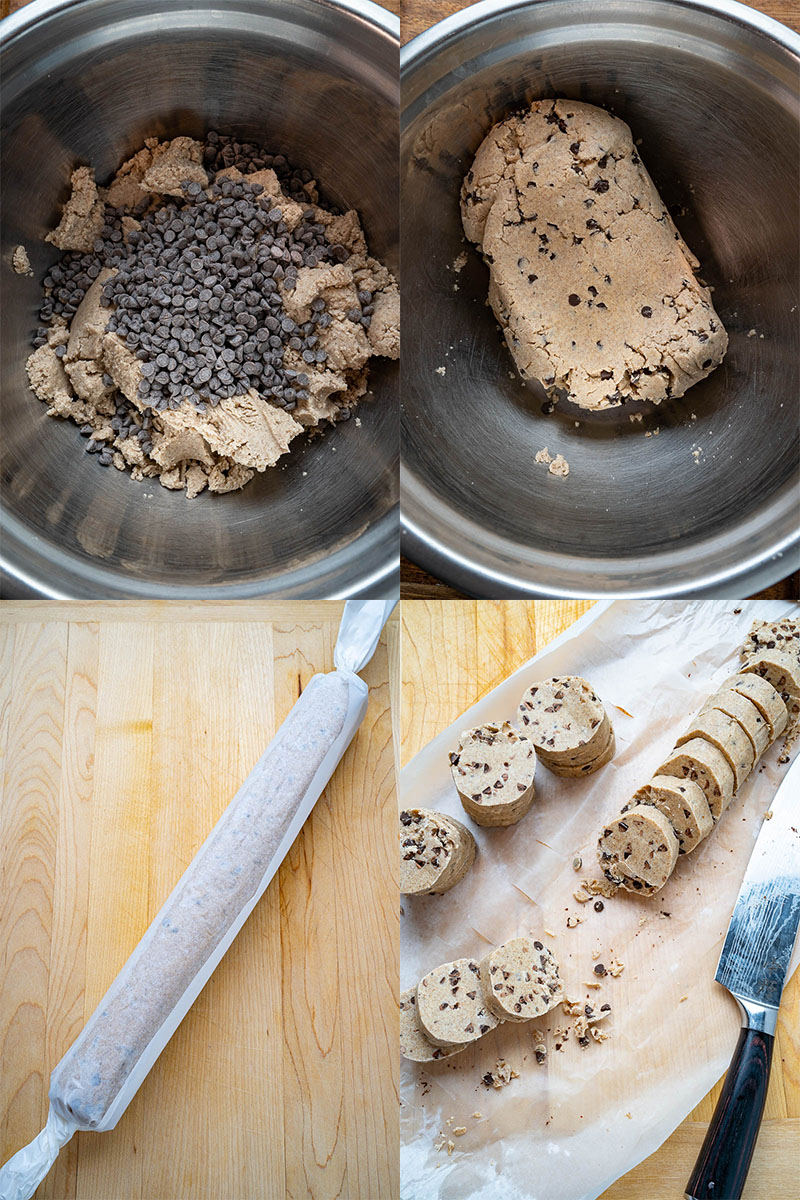 Espresso and Chocolate Chip Shortbread Cookies Espresso and Chocolate Chip Shortbread Cookies