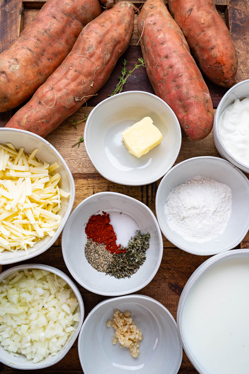 Sweet Potato Gratin Sweet Potato Gratin