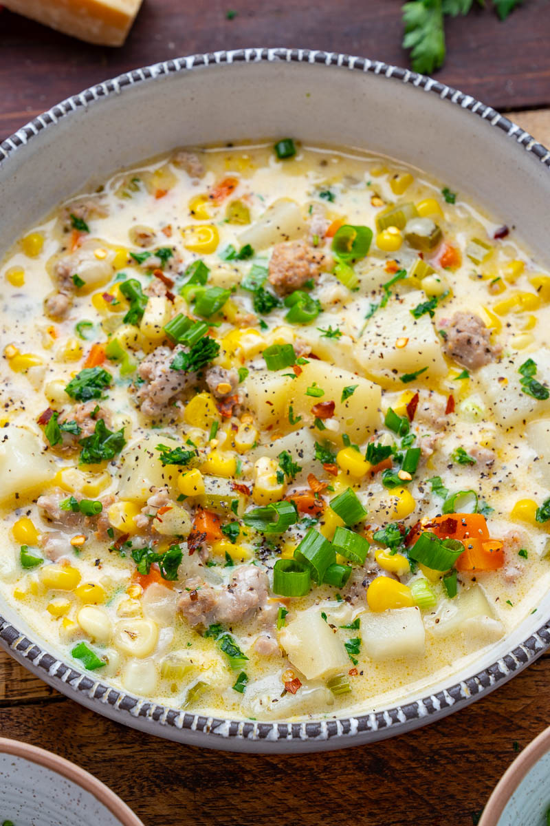 Italian Sausage Corn Chowder Italian Sausage Corn Chowder