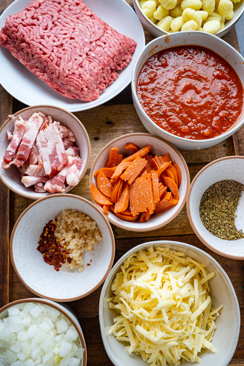 Meat Lovers Pizza Gnocchi Meat Lovers Pizza Gnocchi