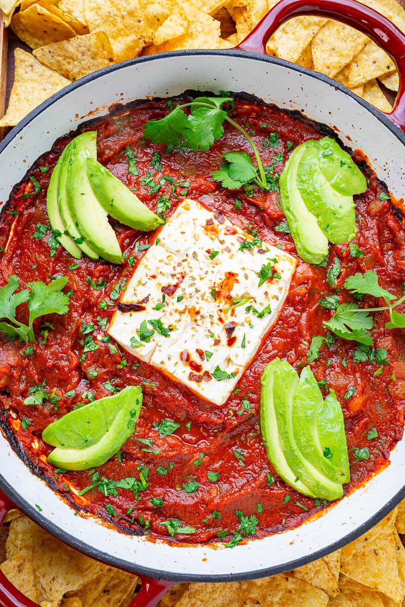 Baked Feta Salsa Dip Baked Feta Salsa Dip