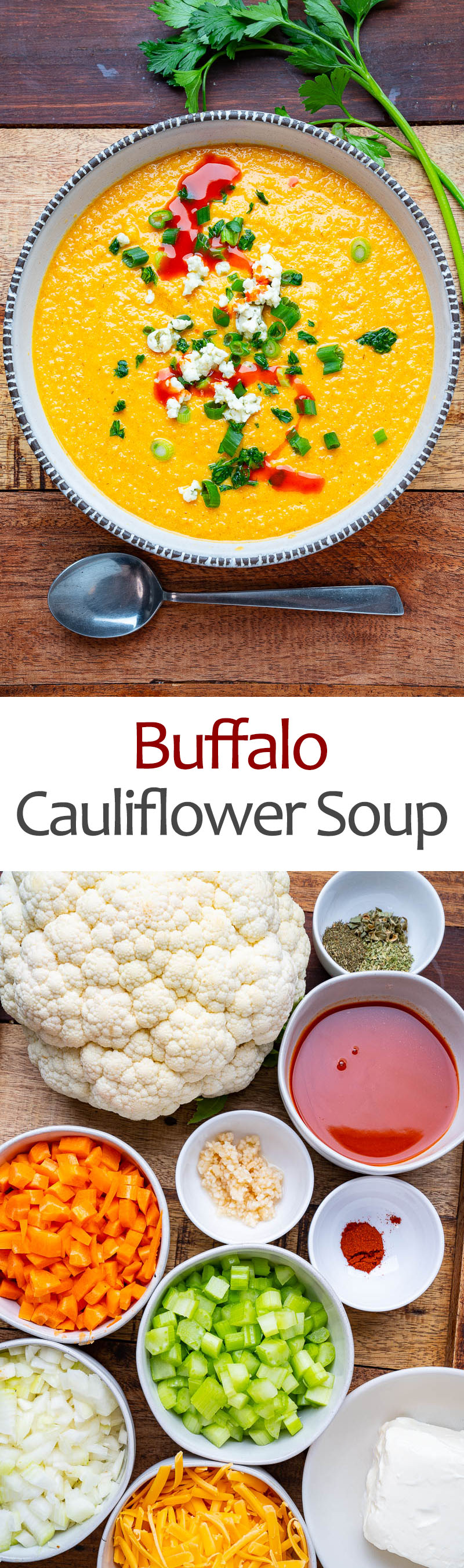 Buffalo Cauliflower Soup Buffalo Cauliflower Soup