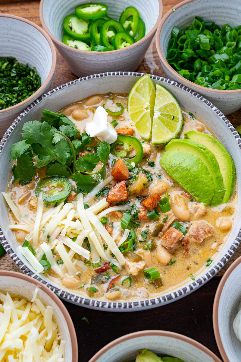 Cajun White Chicken Chili