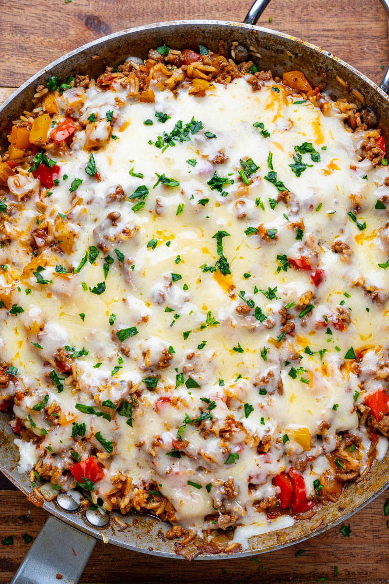 Deconstructed Skillet Stuffed Peppers Deconstructed Skillet Stuffed Peppers