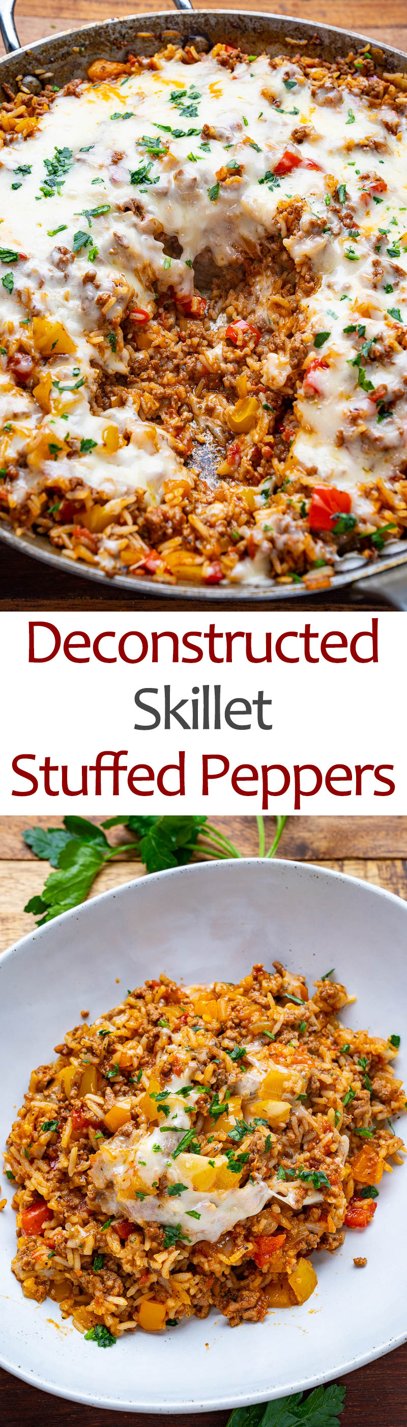 Deconstructed Skillet Stuffed Peppers Deconstructed Skillet Stuffed Peppers