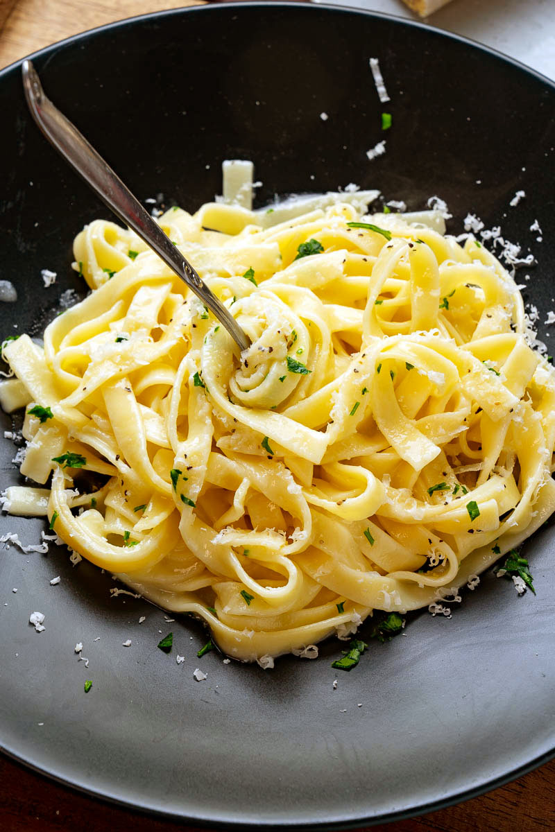 Traditional Pasta alla Alfredo Traditional Pasta alla Alfredo