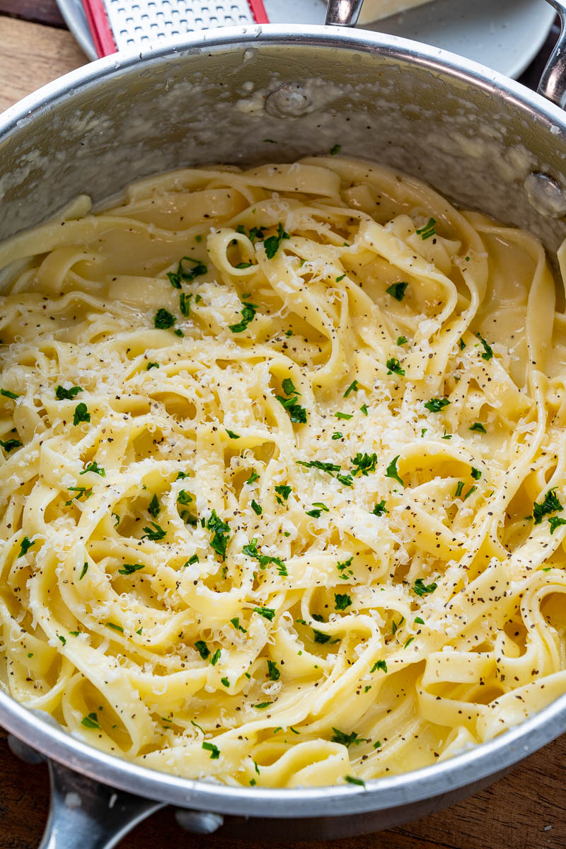 Traditional Pasta alla Alfredo