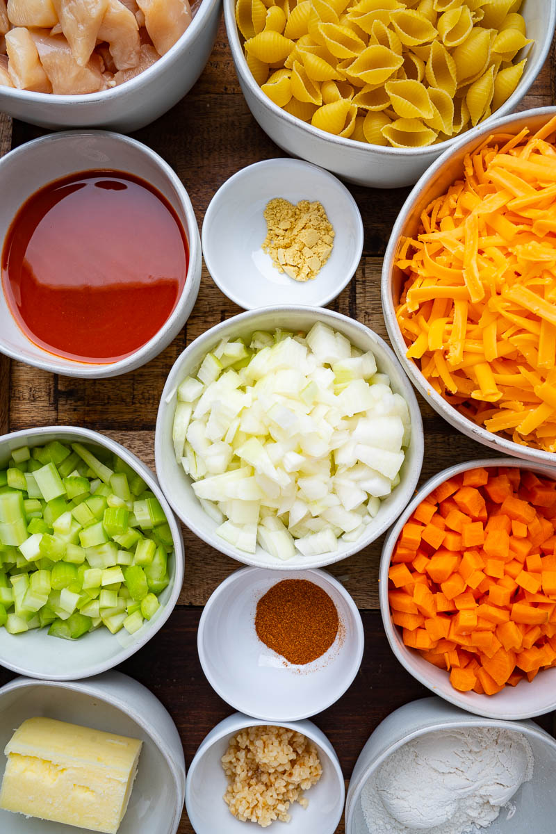 Buffalo Chicken Mac and Cheese Buffalo Chicken Mac and Cheese