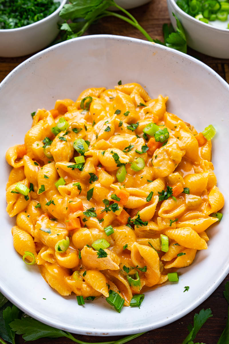 Buffalo Chicken Mac and Cheese Buffalo Chicken Mac and Cheese