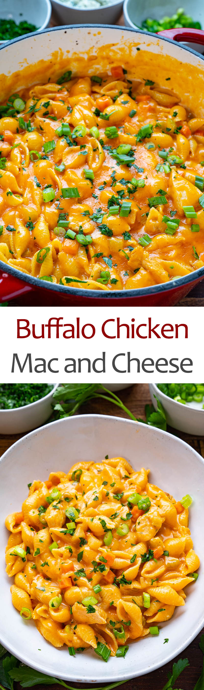 Buffalo Chicken Mac and Cheese Buffalo Chicken Mac and Cheese
