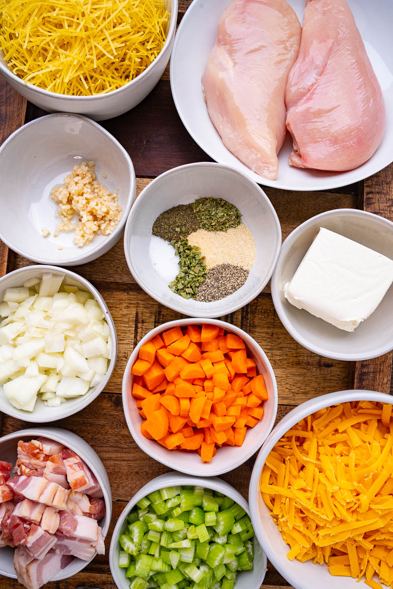 Chicken Bacon Ranch Noodle Soup Chicken Bacon Ranch Noodle Soup