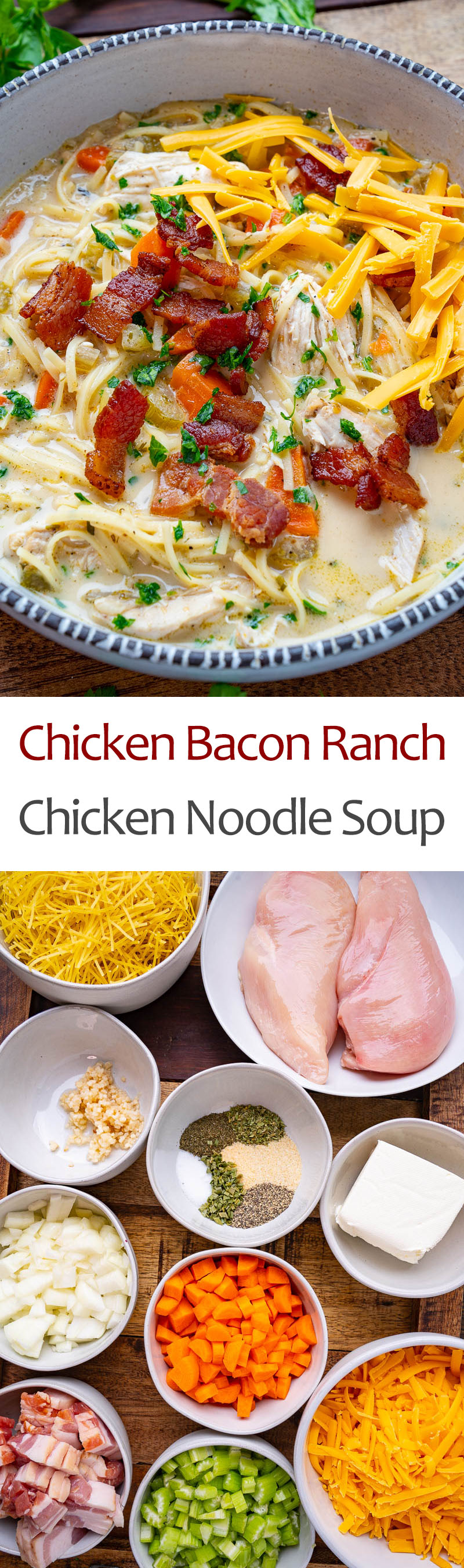 Chicken Bacon Ranch Noodle Soup Chicken Bacon Ranch Noodle Soup