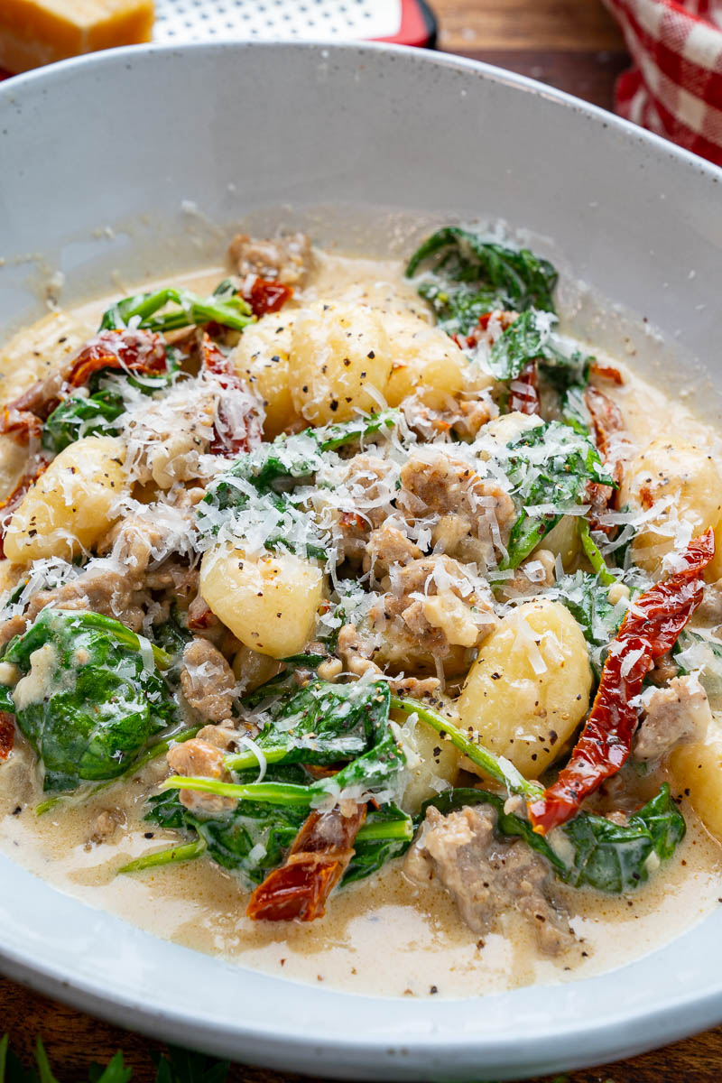 Creamy Tuscan Sausage Gnocchi Creamy Tuscan Sausage Gnocchi