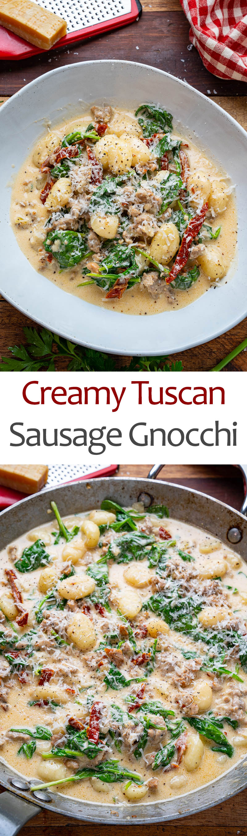 Creamy Tuscan Sausage Gnocchi Creamy Tuscan Sausage Gnocchi
