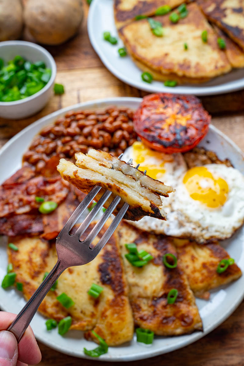 Irish Potato Farls (Potato Cakes) Irish Potato Farls (Potato Cakes)