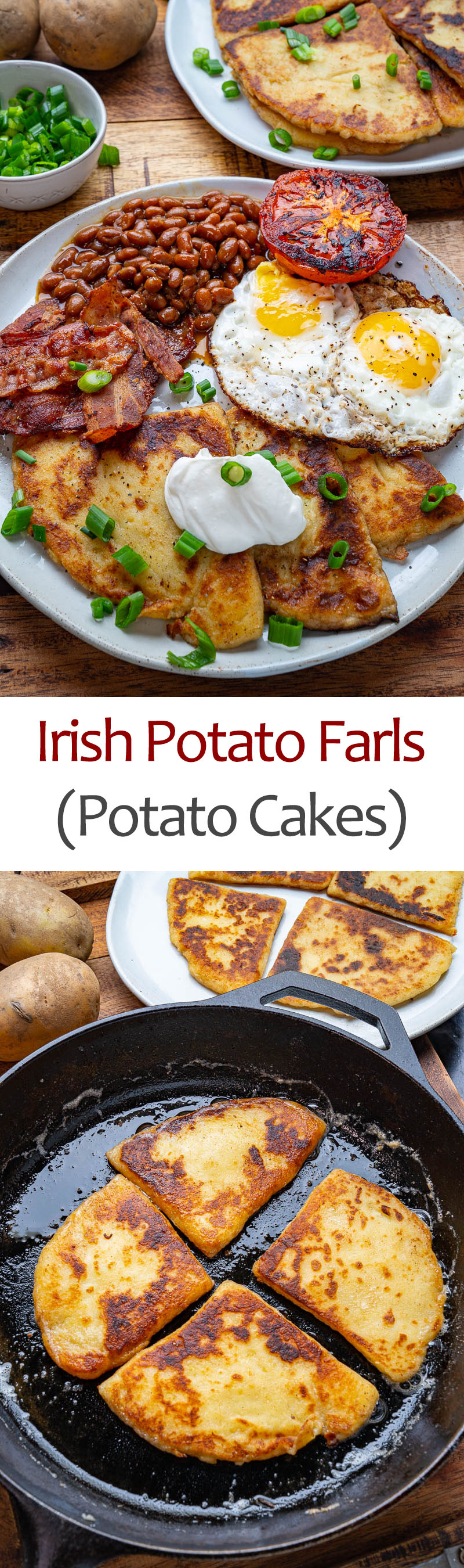 Irish Potato Farls (Potato Cakes) Irish Potato Farls (Potato Cakes)