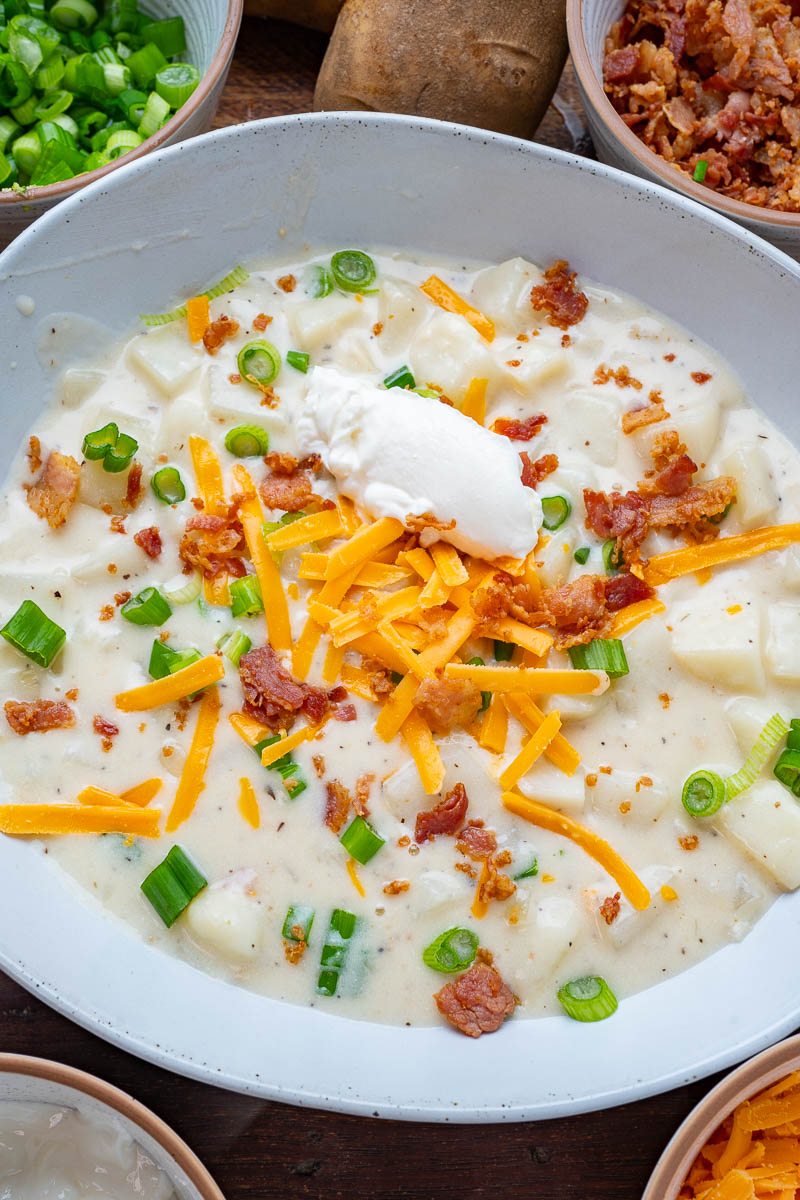 Loaded Baked Potato Soup Loaded Baked Potato Soup