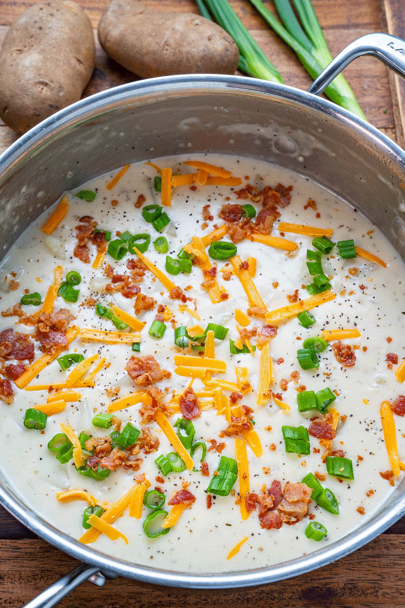 Loaded Baked Potato Soup Loaded Baked Potato Soup