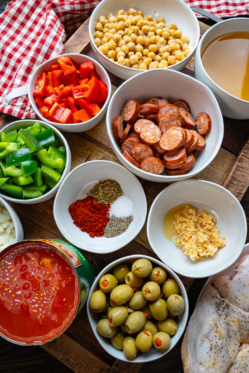 Spanish Style Chicken and Chorizo Stew Spanish Style Chicken and Chorizo Stew