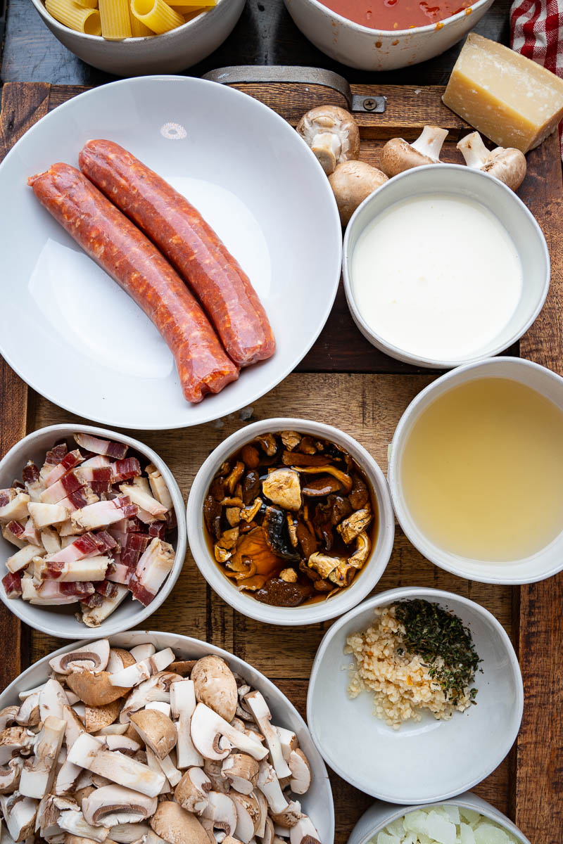 Pasta alla Boscaiola Pasta alla Boscaiola