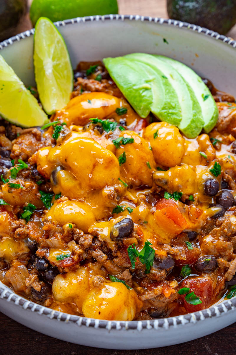 Taco Beef Gnocchi Taco Beef Gnocchi