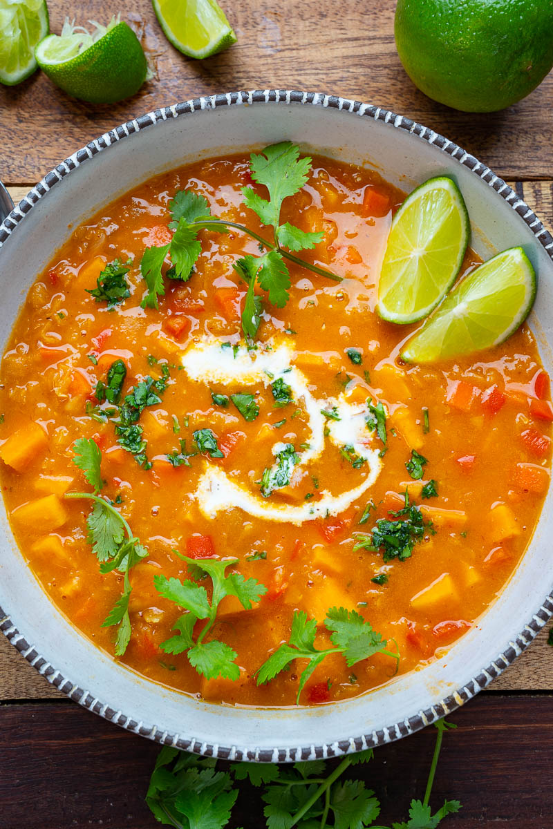 Thai Red Curry Lentil Soup Thai Red Curry Lentil Soup