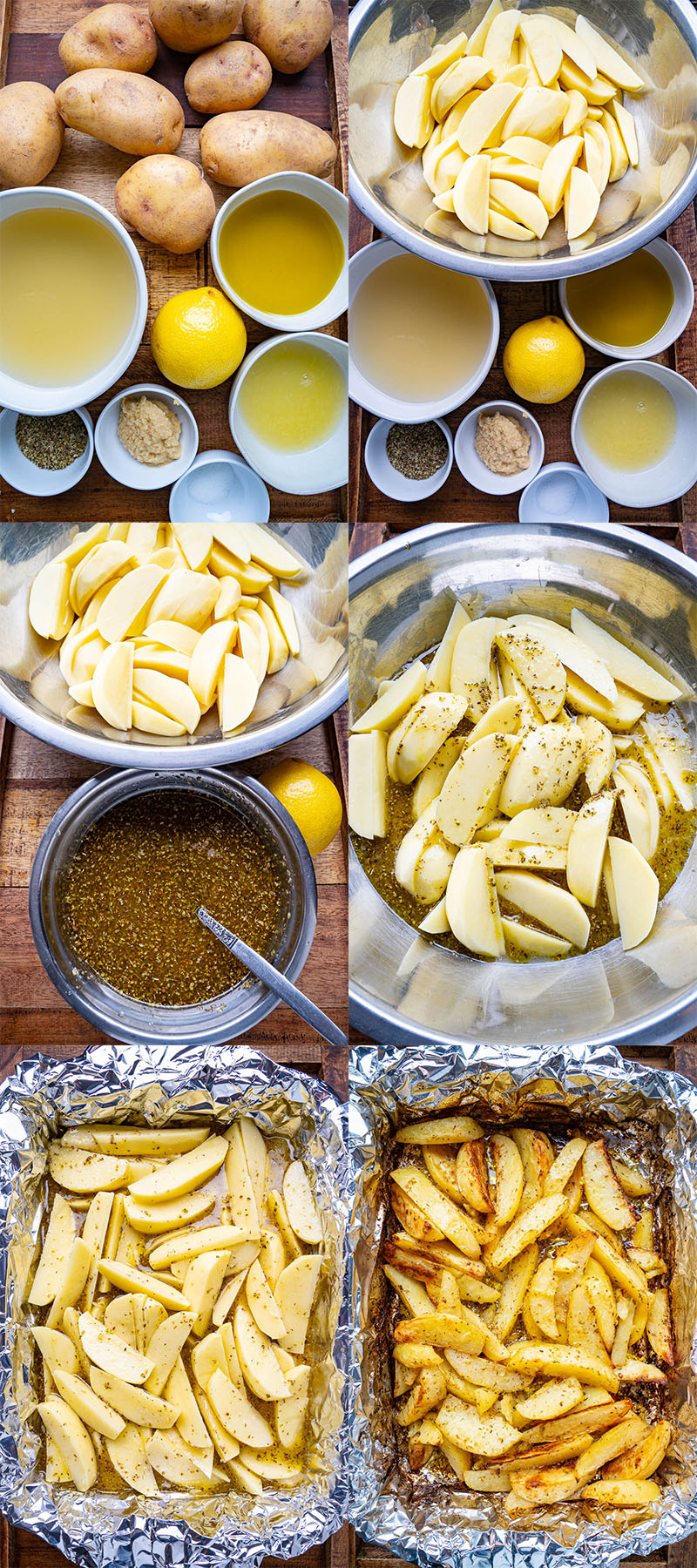 Greek Lemon Potatoes Greek Lemon Potatoes