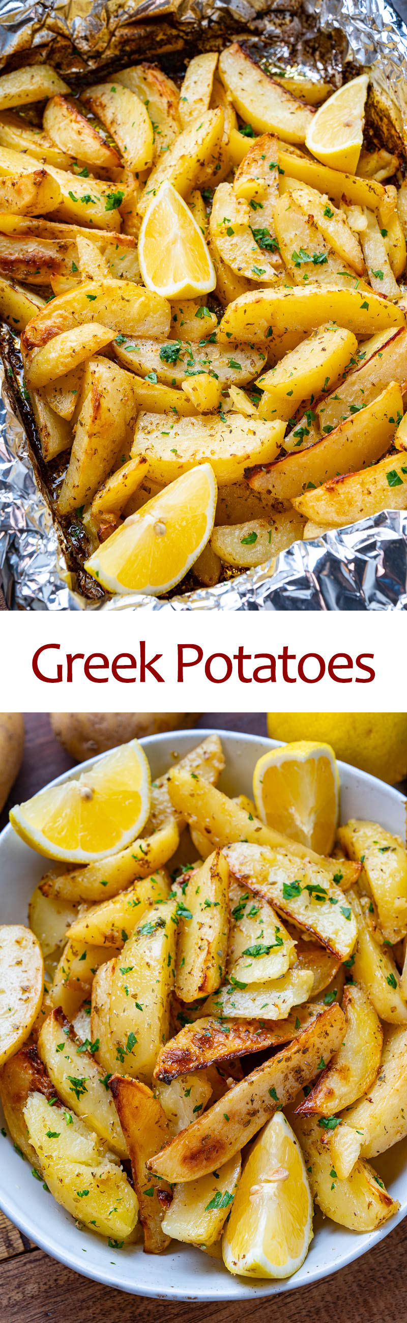 Greek Lemon Potatoes Greek Lemon Potatoes
