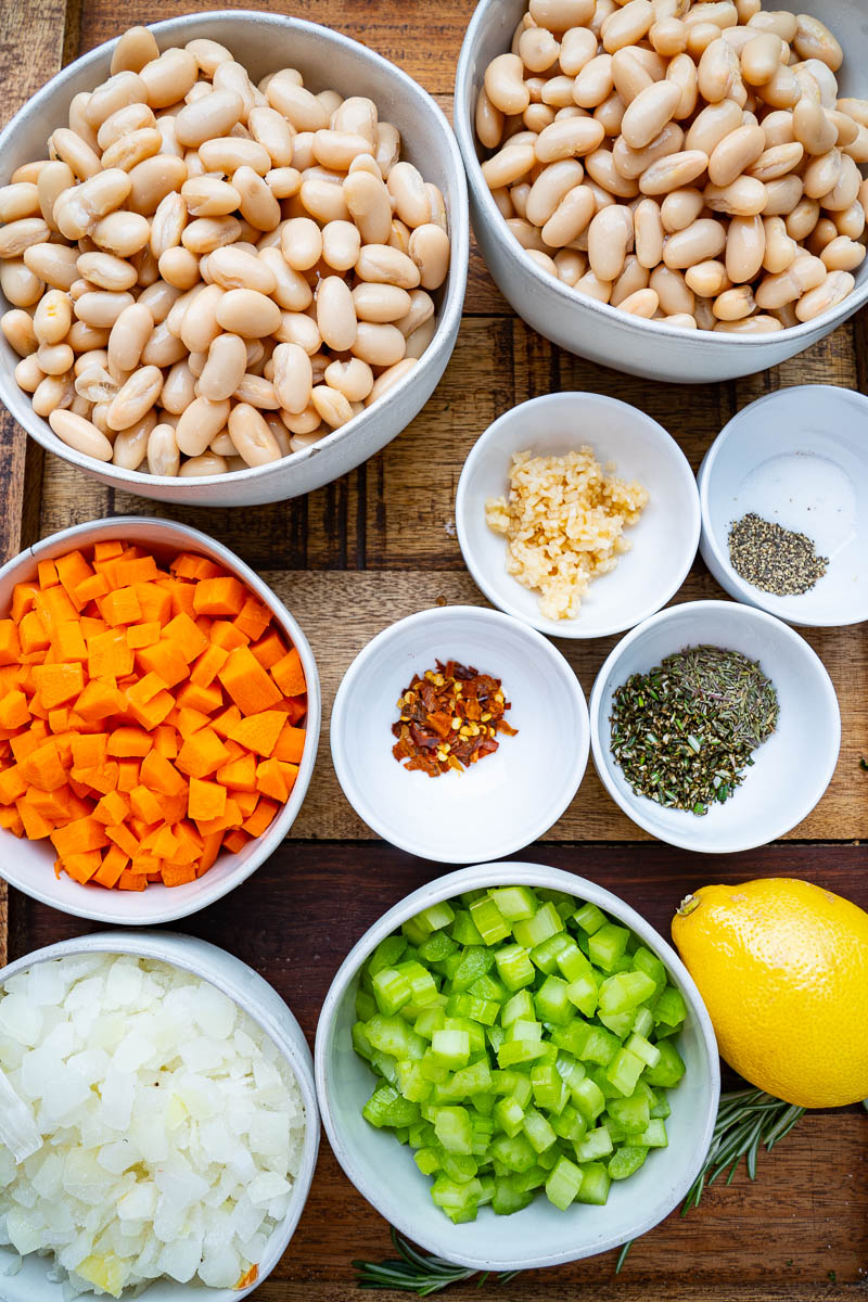 White Bean and Rosemary Soup White Bean and Rosemary Soup