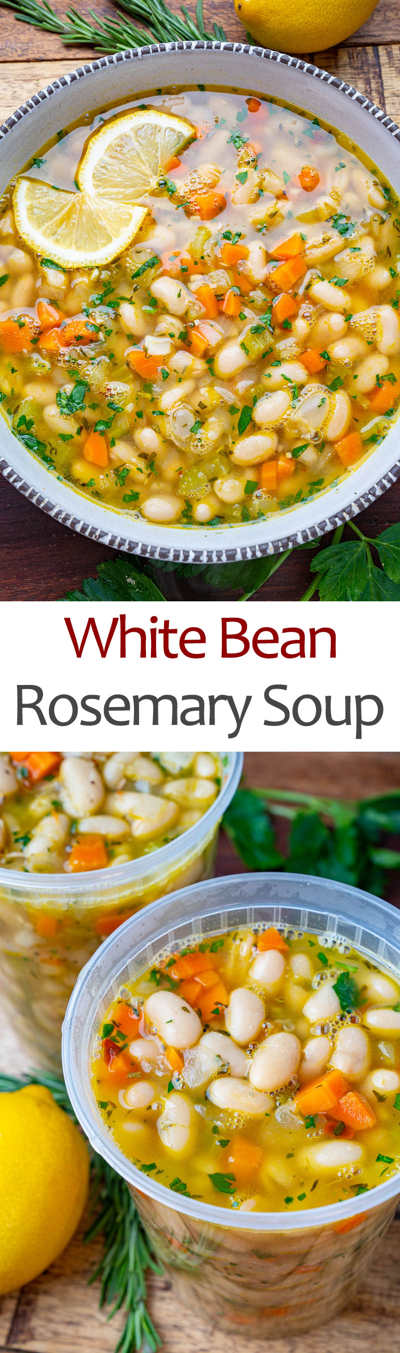 White Bean and Rosemary Soup White Bean and Rosemary Soup