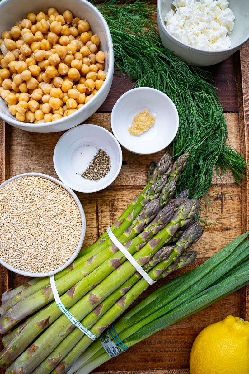 Asparagus Quinoa Salad Asparagus Quinoa Salad