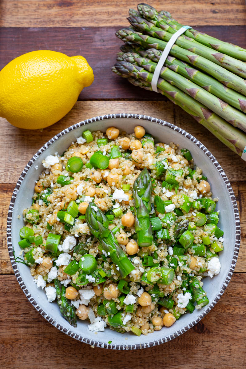 Asparagus Quinoa Salad Asparagus Quinoa Salad