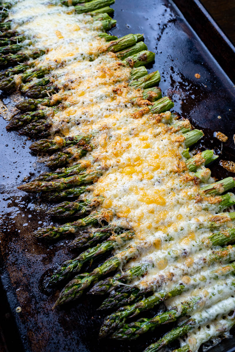 Cheesy Roast Asparagus Cheesy Roast Asparagus