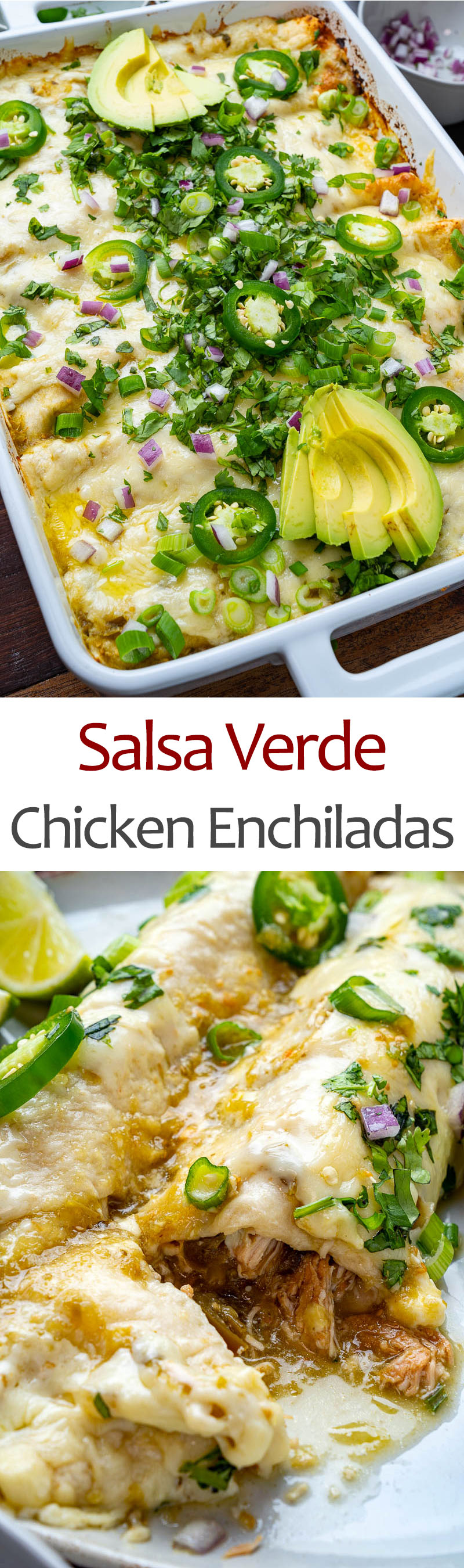 Salsa Verde Chicken Enchiladas Salsa Verde Chicken Enchiladas