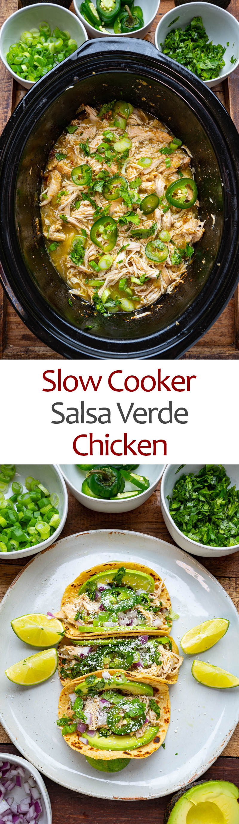 Slow Cooker Salsa Verde Chicken Slow Cooker Salsa Verde Chicken