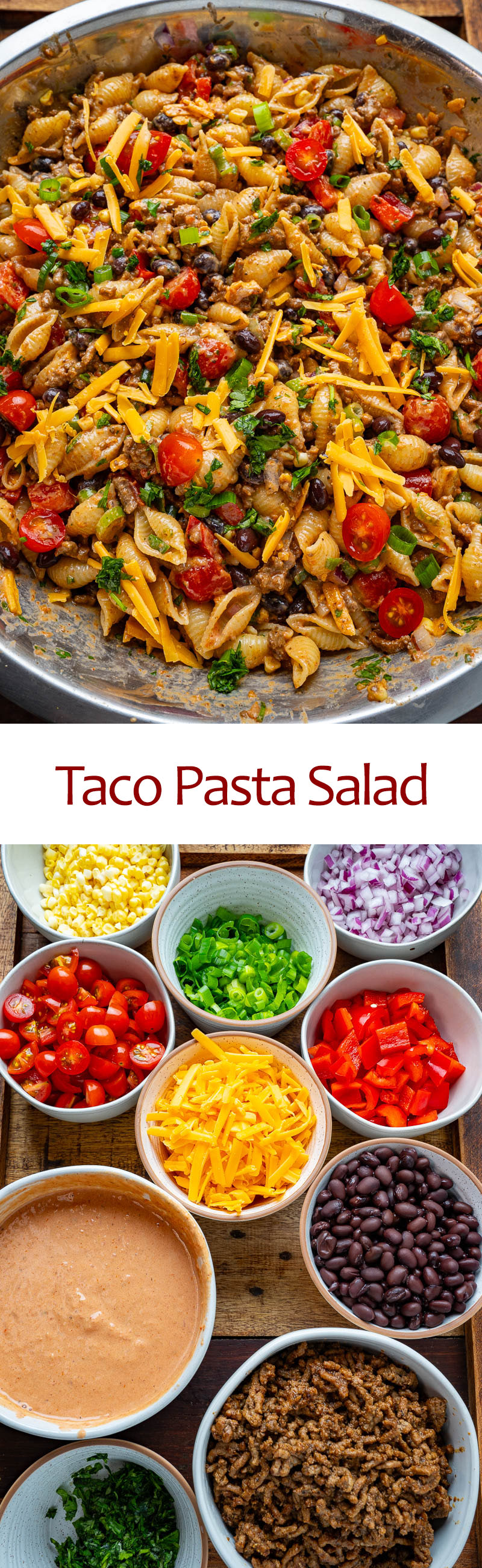 Taco Pasta Salad Taco Pasta Salad