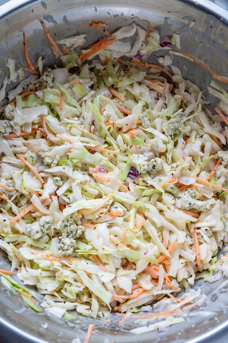 Bacon and Blue Cheese Coleslaw Bacon and Blue Cheese Coleslaw