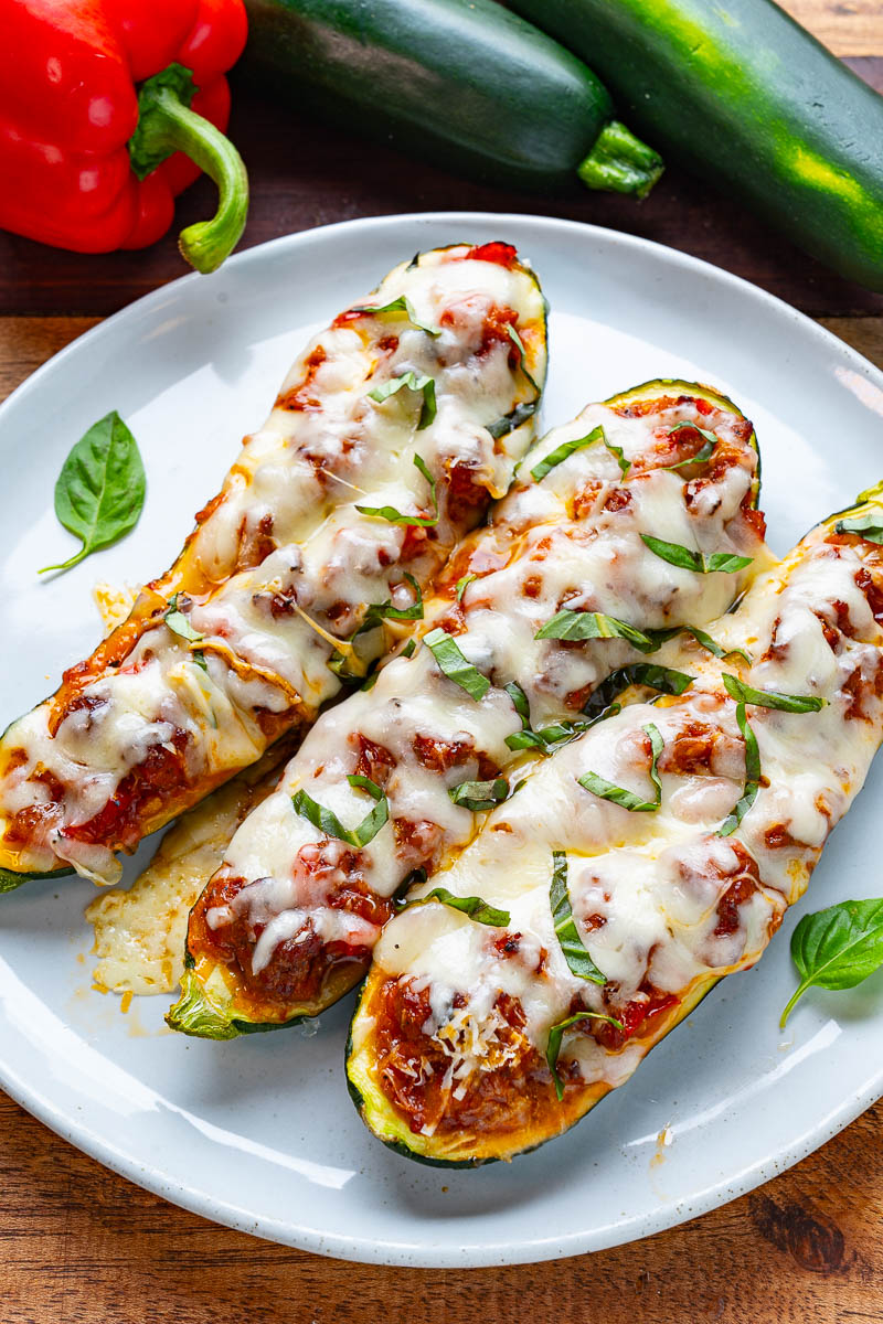 Italian Sausage Stuffed Zucchini Italian Sausage Stuffed Zucchini