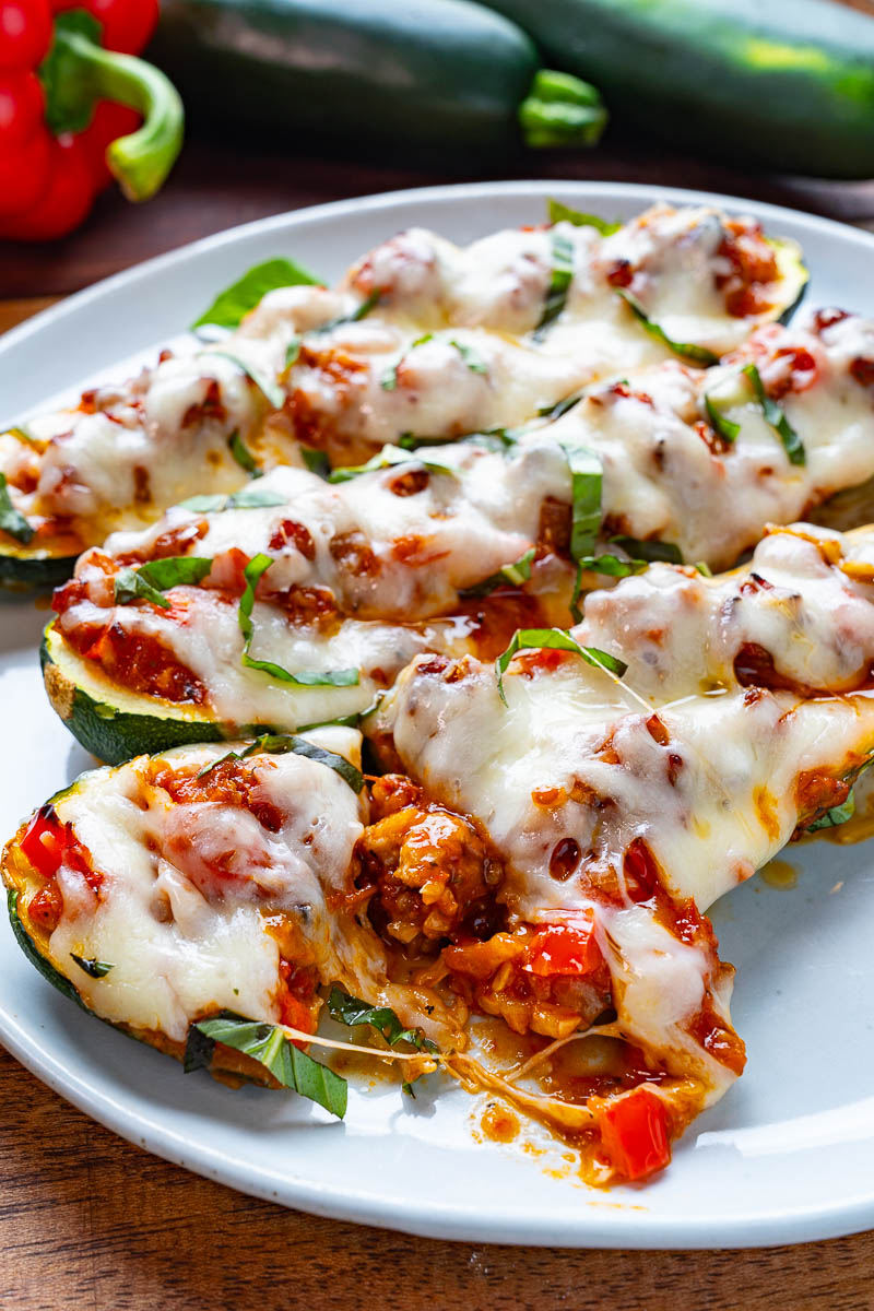 Italian Sausage Stuffed Zucchini Italian Sausage Stuffed Zucchini