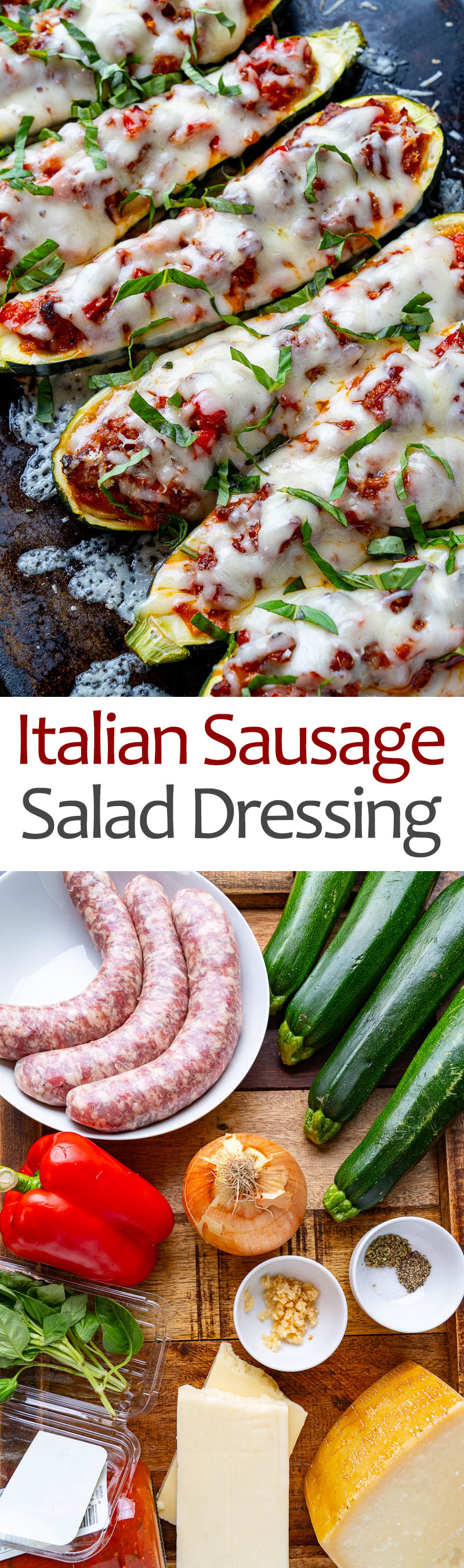 Italian Sausage Stuffed Zucchini Italian Sausage Stuffed Zucchini