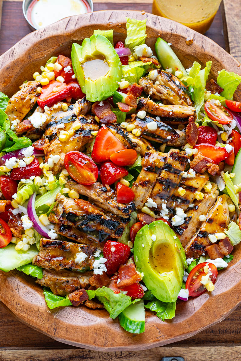 Honey Mustard Grilled Chicken Salad Honey Mustard Grilled Chicken Salad