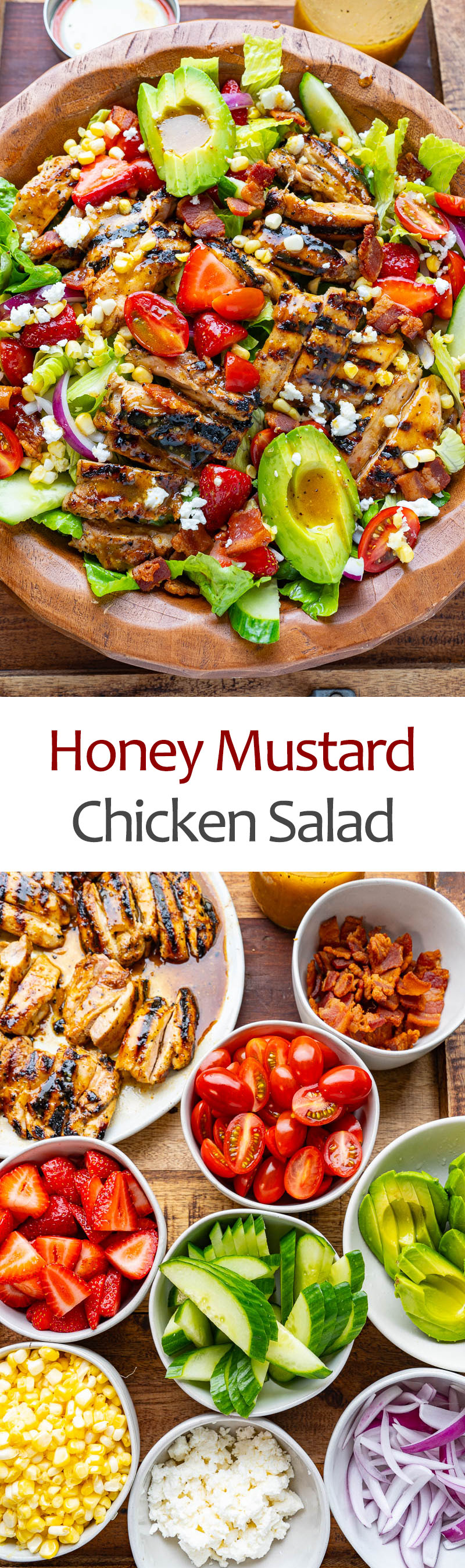 Honey Mustard Grilled Chicken Salad Honey Mustard Grilled Chicken Salad