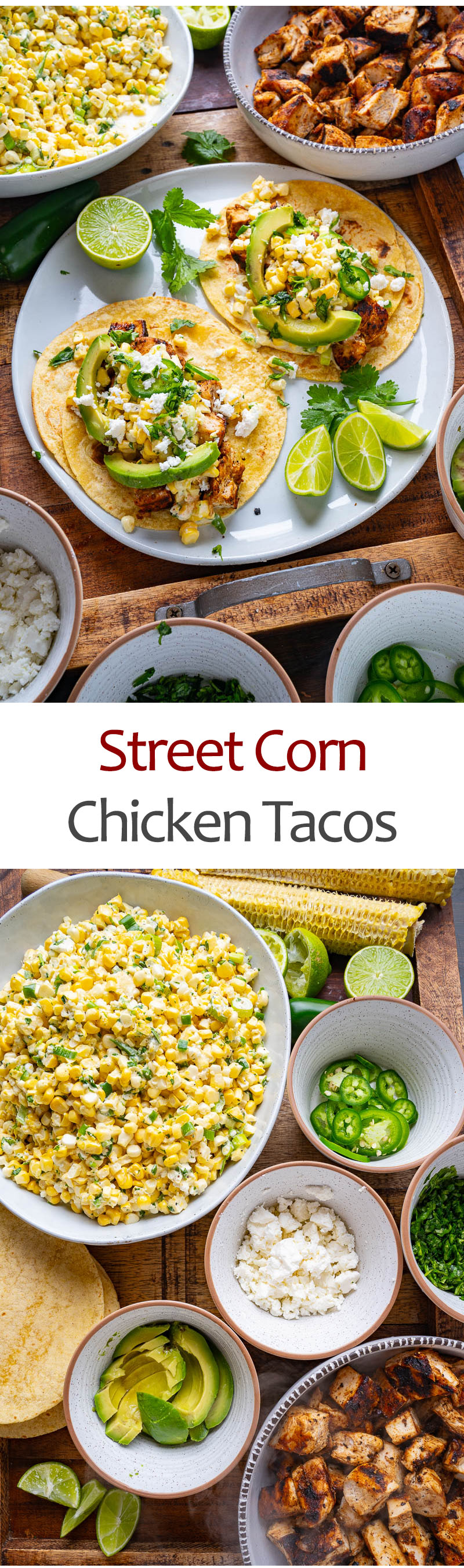 Mexican Street Corn Chicken Tacos Mexican Street Corn Chicken Tacos
