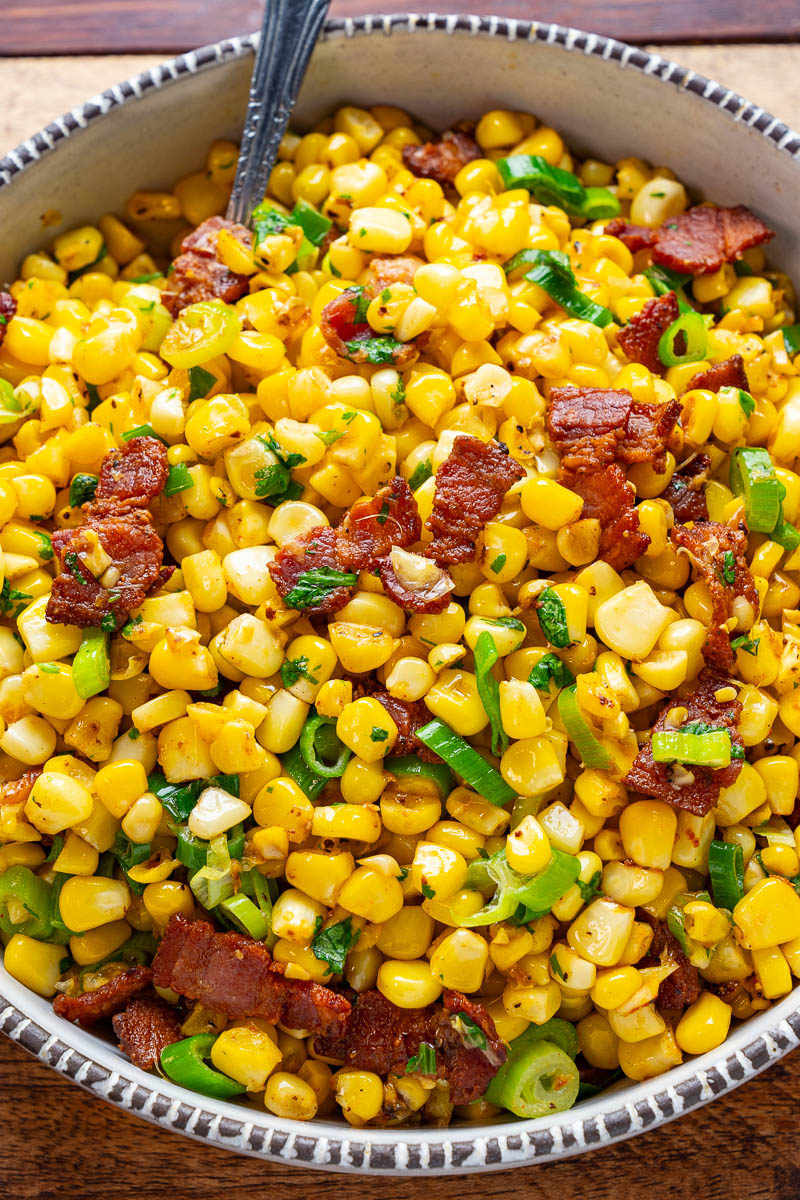 Bacon Fried Corn