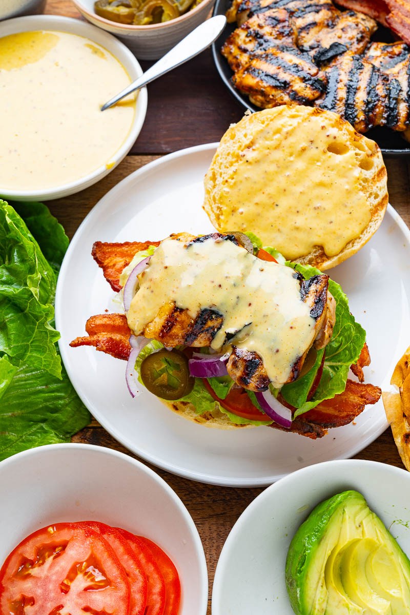 Honey Mustard Grilled Chicken Sandwich Honey Mustard Grilled Chicken Sandwich