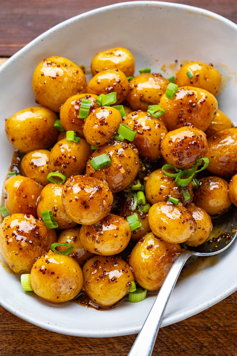 Honey Mustard Potatoes