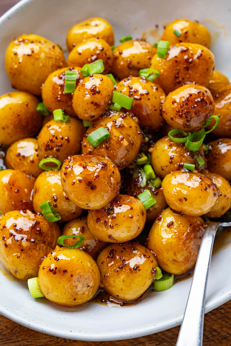 Honey Mustard Potatoes Honey Mustard Potatoes