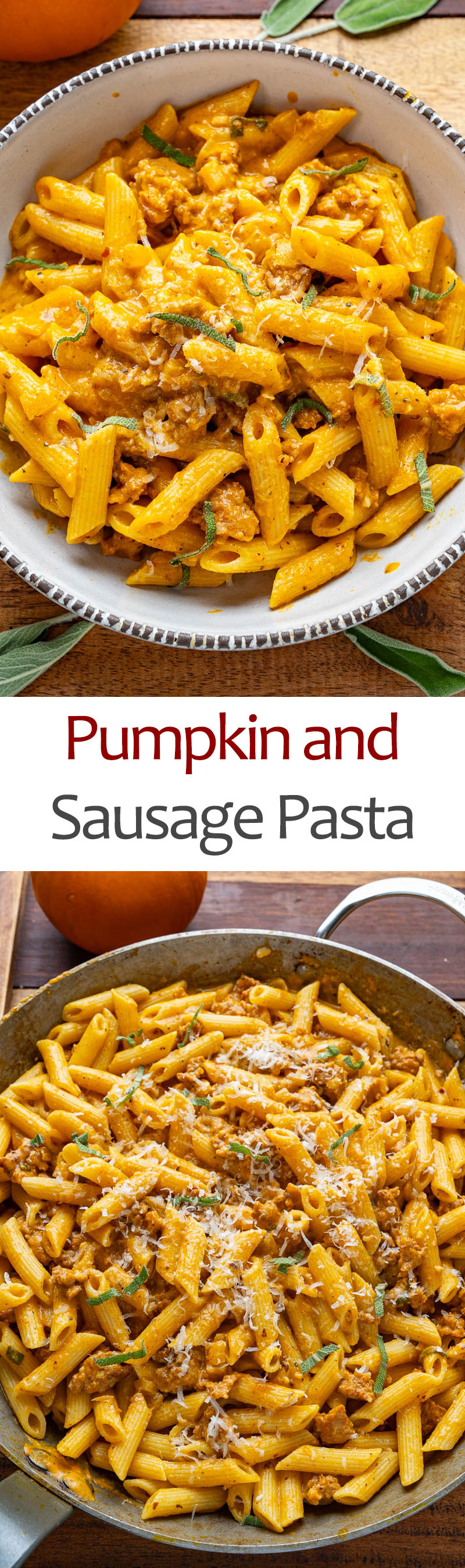 Pumpkin and Sausage Pasta Pumpkin and Sausage Pasta