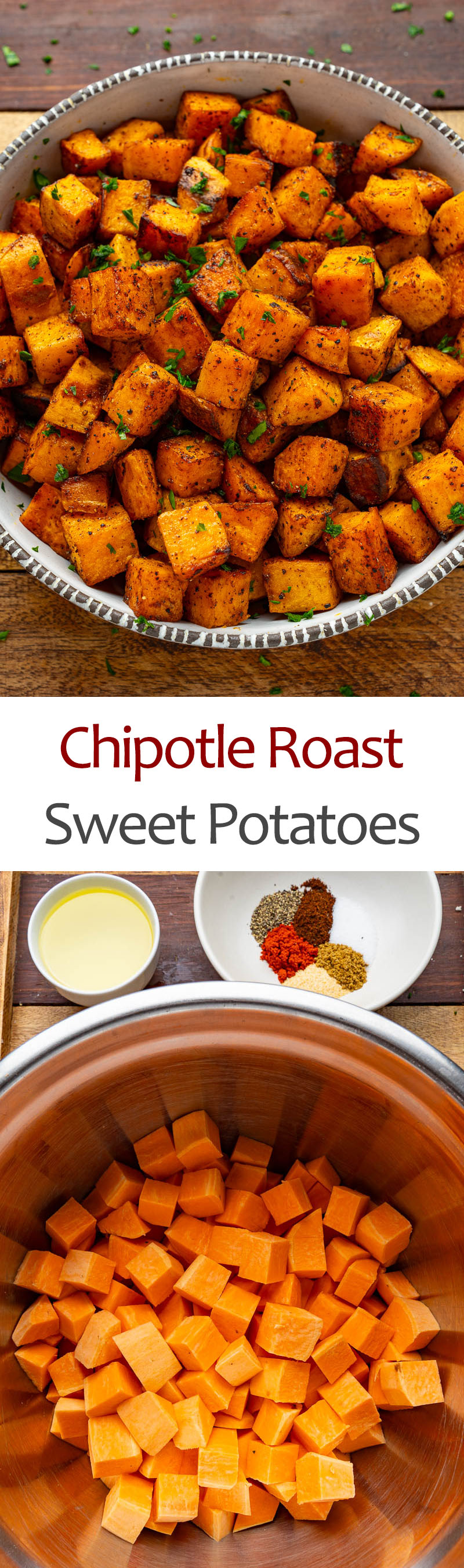 Chipotle Roast Sweet Potatoes Chipotle Roast Sweet Potatoes